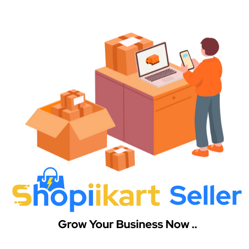 Shopiikart Seller Login Illustration